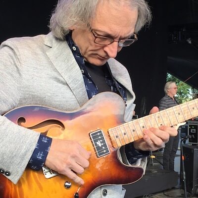 Sonny Landreth with his Ruokangas guitar