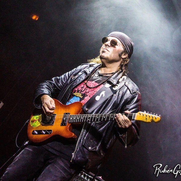Javier Vargas with his Mojo Classic