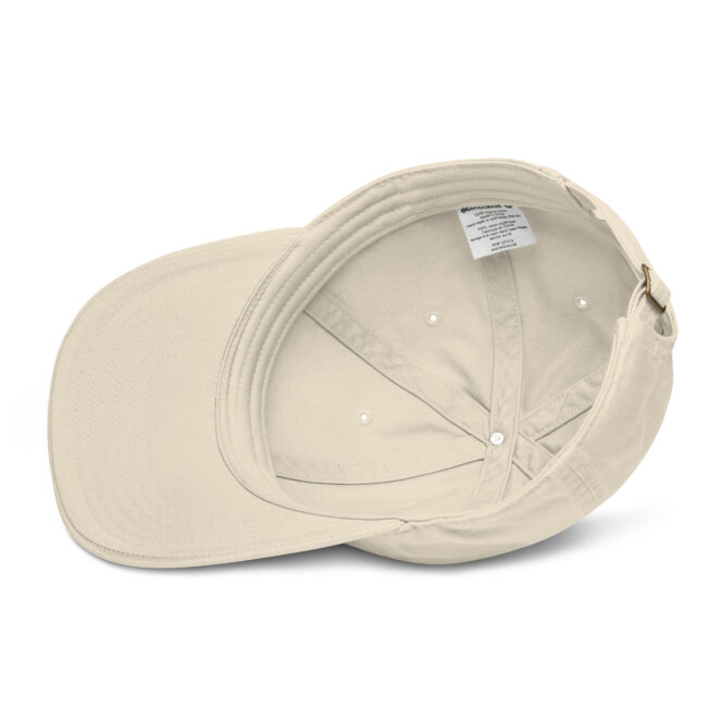 Organic dad hat with Ruokangas logo - Image 4