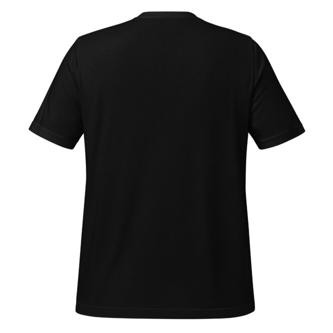 Black unisex t-shirt with Ruokangas logo - Image 2
