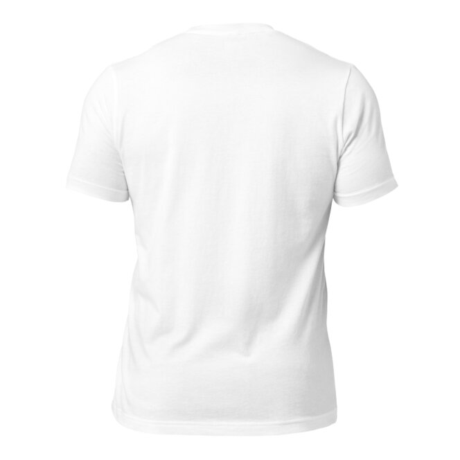White unisex t-shirt with Ruokangas logo - Image 2